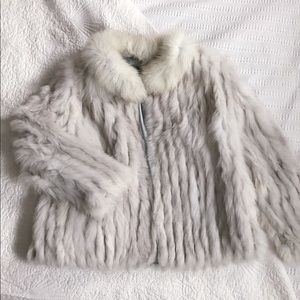 EUC Vintage Fox Fur Coat